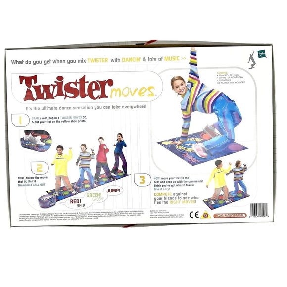 Milton Bradley Twister Moves With 3 CDs Jesse McCartney Remix "She's No You" - Picture 4 of 11